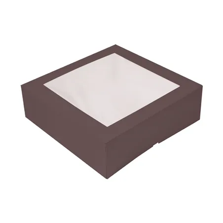 BOÎTES PÂTISSERIES AVEC FENÊTRE