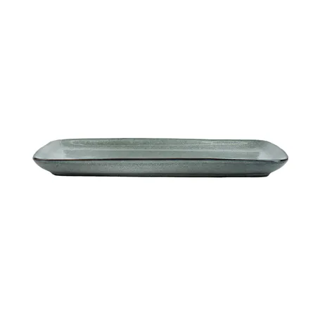 PLATEAUX AKALA  28x14x2,5 CM GRIS VERDÂTRE STONEWARE (4 UNITÉ)