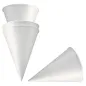 CÔNES EAU 120 ML 120 G/M2 Ø 6,4x8,7 CM BLANC PAPIER (5000 UNITÉ) CÔNES EAU