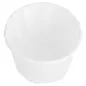 POTS TRAITEUR PAPIER PLISSÉ 30 ML (1 oz) 80 G/M2 Ø4,4/3,1x2,8 CM BLANC PARCH.INGRAISSABLE (250 UNITÉ) POTS TRAITEUR PAPIER PLISSÉ