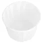 POTS TRAITEUR PAPIER PLISSÉ PFAS FREE 60 ML (2 oz) 80 G/M2 Ø5,5/3,9x3,5 CM BLANC PARCH.INGRAISSABLE (250 UNITÉ) POTS TRAITEUR PAPIER PLISSÉ