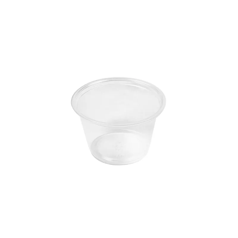 PETITS POTS MICRO-ONDABLES 120 ML Ø7,4x4,6 CM TRANSPARENT PP (2500 UNITÉ) PETITS POTS MICRO-ONDABLES 120 ML Ø7,4x4,6 CM TRANSPARENT PP (2500 UNITÉ)
