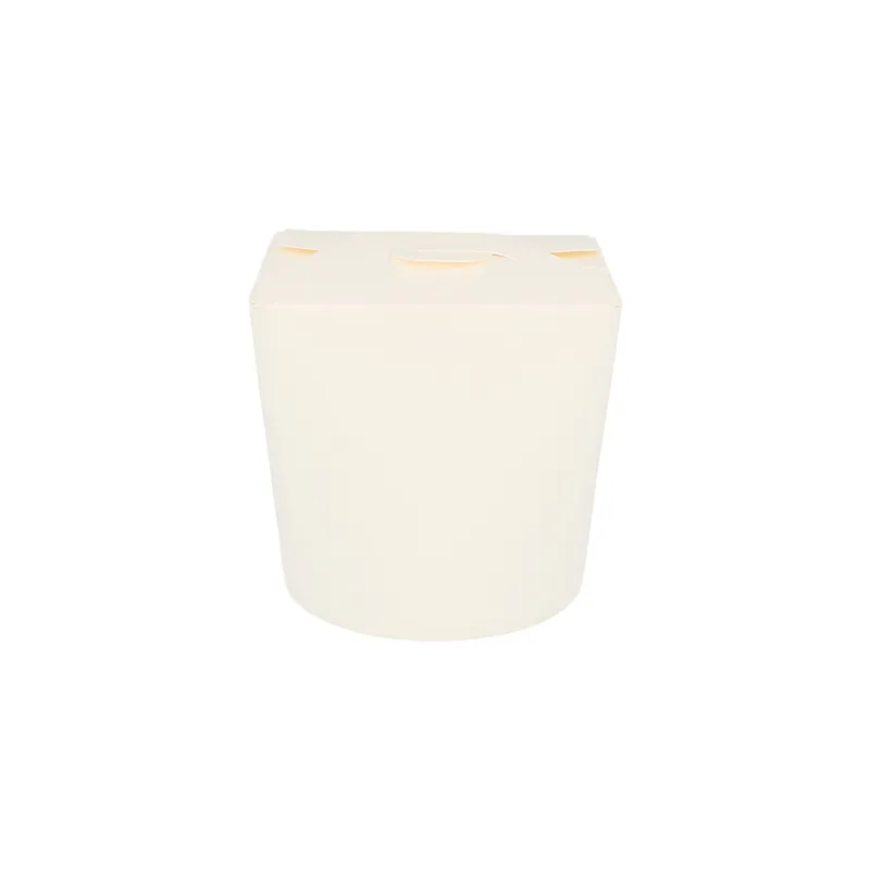 RÉCIPIENTS MULTIUSAGES MICRO-ONDABLES  780 ML 305 + 18 PE G/M2 Ø9x9 CM BLANC CARTON (50 UNITÉ)
