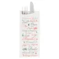 SACS COUVERTS + SERVIETTE