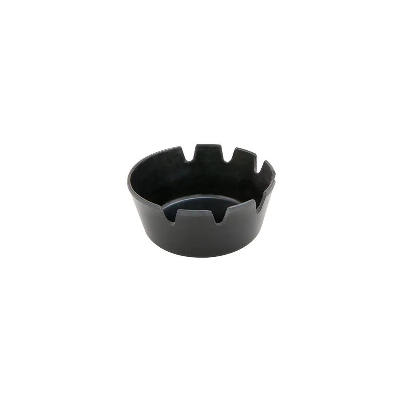 CENDRIERS DE TABLE   Ø10x4,5 CM NOIR BAKELITE (24 UNITÉ)