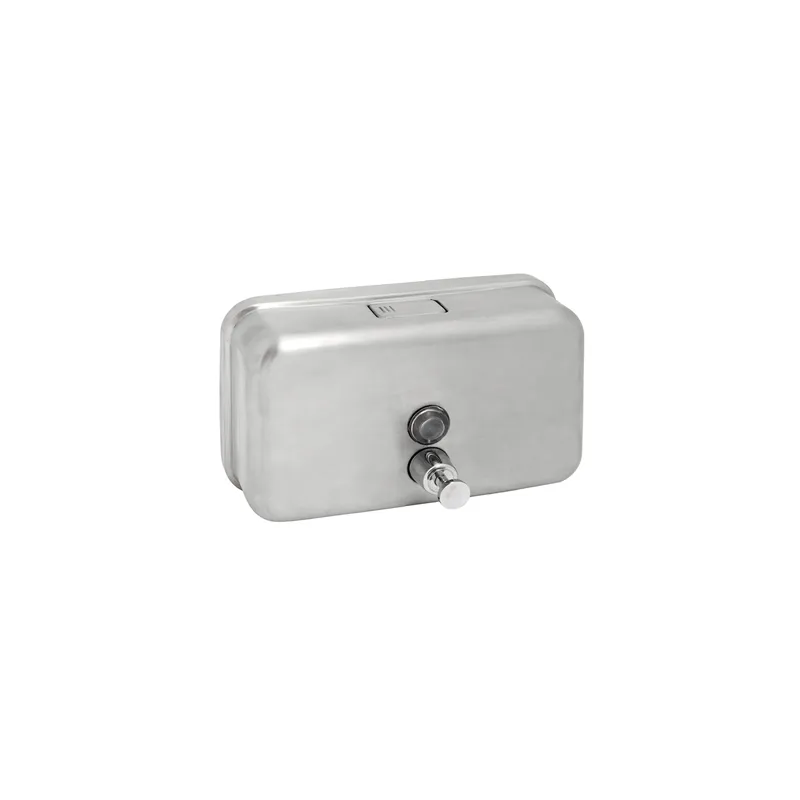 DISTRIBUTEUR DE GEL POUR MAINS 1 L 20x12x7,7 CM ARGENTE INOX (1 UNITÉ) DISTRIBUTEUR DE GEL POUR MAINS 1 L 20x12x7,7 CM ARGENTE INOX (1 UNITÉ)