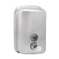 DISTRIBUTEUR DE GEL POUR MAINS 500 ML 10,5x10x15 CM ARGENTE INOX (1 UNITÉ) DISTRIBUTEUR DE GEL POUR MAINS