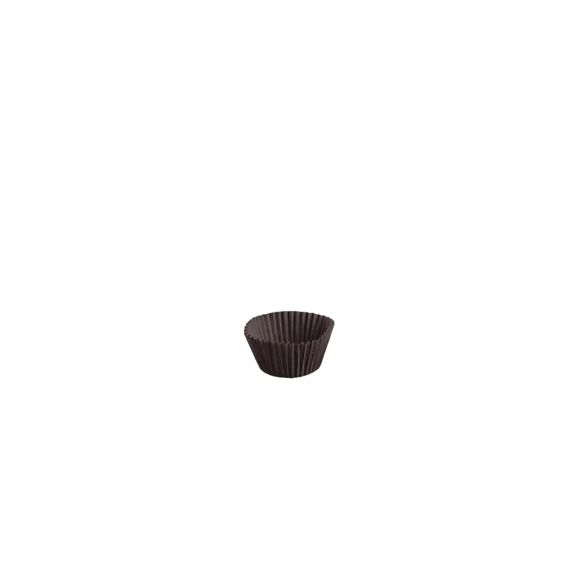 CAPSULES PETIT FOURS 50 G/M2 Ø 4x2,5 CM CACAO PARCH.INGRAISSABLE (2000 UNITÉ) CAPSULES PETIT FOURS 50 G/M2 Ø 4x2,5 CM CACAO PARCH.INGRAISSABLE (2000 UNITÉ)