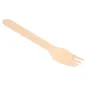 FOURCHETTES WOOD 'MAKAN' 15,5 CM NATUREL BOIS (100 UNITÉ) FOURCHETTES