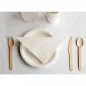 FOURCHETTES WOOD 'MAKAN' 15,5 CM NATUREL BOIS (100 UNITÉ) FOURCHETTES