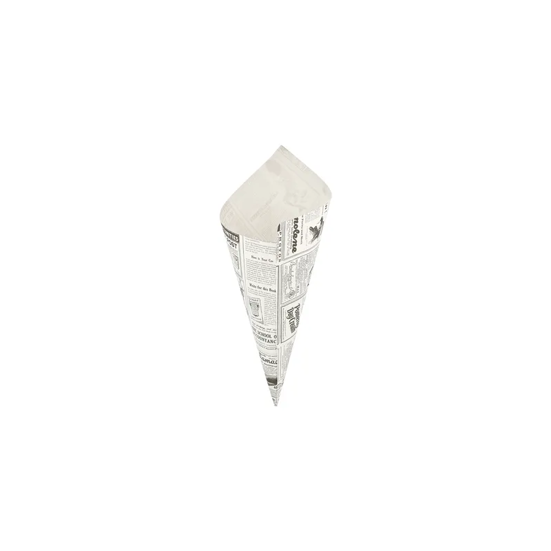 SACHETS EN POINTE 'TIMES' 400 G 70 G/M2 34x24 CM BLANC PARCH.INGRAISSABLE (1000 UNITÉ)