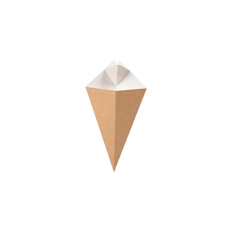 CORNETS AVEC LANGUETTES THEPACK 250 G 16,5x27 CM NATUREL/BLANC CARTON NANO-MICRO (1200 UNITÉ) CORNETS AVEC LANGUETTES THEPACK 250 G 16,5x27 CM NATUREL/BLANC CARTON NANO-MICRO (1200 UNITÉ)