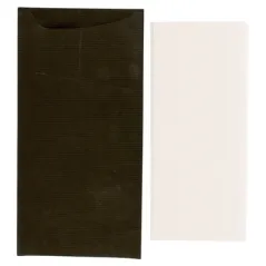 SACS COUVERTS + SERVIETTE