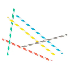 PAILLES DROITES À FRANGES