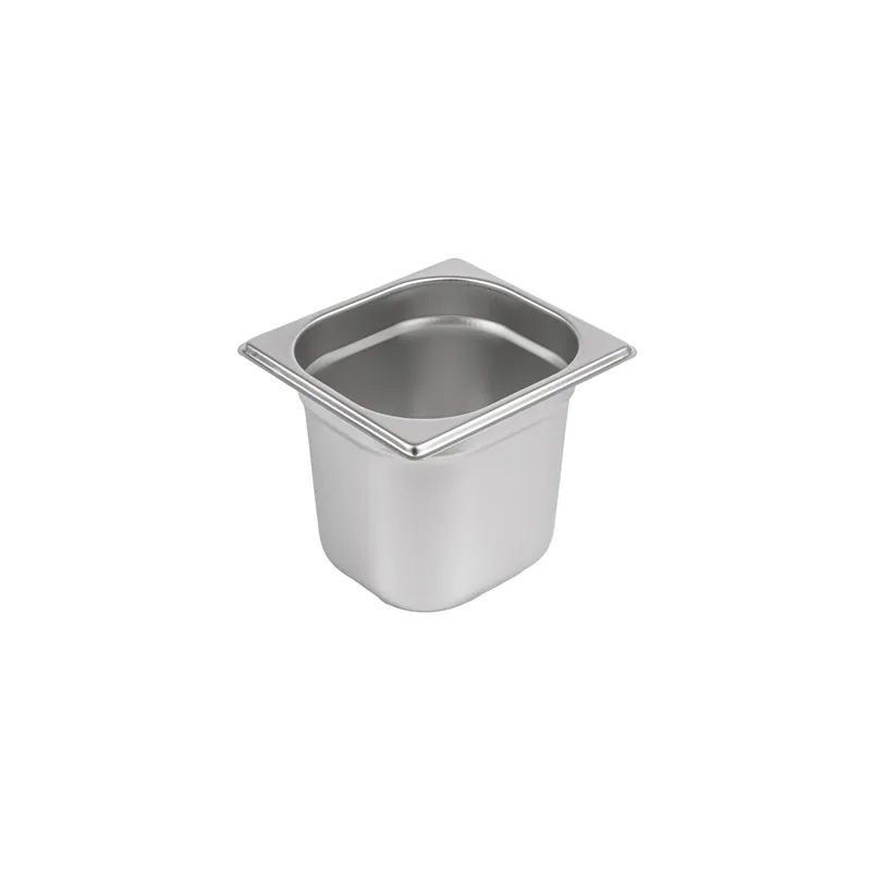 BAC GASTRONOME 1/6 1,9 L 17,6x16,2x15 CM ARGENTE INOX (1 UNITÉ) BAC GASTRONOME 1/6 1,9 L 17,6x16,2x15 CM ARGENTE INOX (1 UNITÉ)