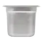 BAC GASTRONOME 1/6 1,9 L 17,6x16,2x15 CM ARGENTE INOX (1 UNITÉ) BAC GASTRONOME 1/6