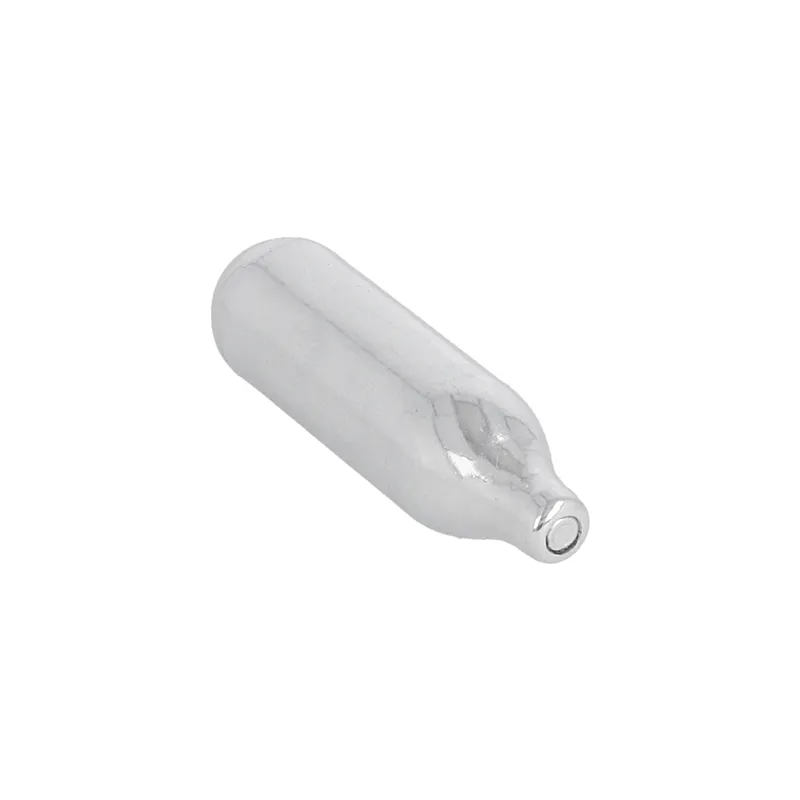 10 U. RECHARGES SIPHON   9,2x6,5x3,5 CM ARGENTE INOX (1 UNITÉ)