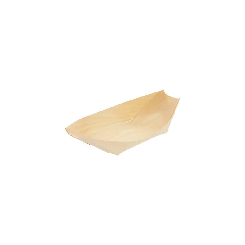 BARQUETTES EN FEUILLE DE PEUPLIER WOOD  17x8,5x2 CM NATUREL BOIS (1000 UNITÉ)