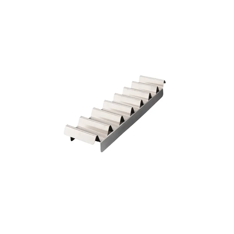 PLATEAU POUR "HOT DOGS" ARTINOX  47,3x10,2x5,5 CM ARGENTE ACIER (1 UNITÉ)