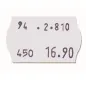 1000U. ÉTIQUETTES CODE 141.06/141.07
