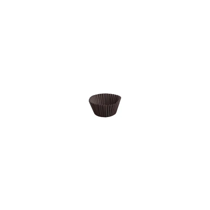 CAPSULES PETIT FOURS 50 G/M2 Ø 2,4x2 CM CACAO PARCH.INGRAISSABLE (500 UNITÉ) CAPSULES PETIT FOURS 50 G/M2 Ø 2,4x2 CM CACAO PARCH.INGRAISSABLE (500 UNITÉ)