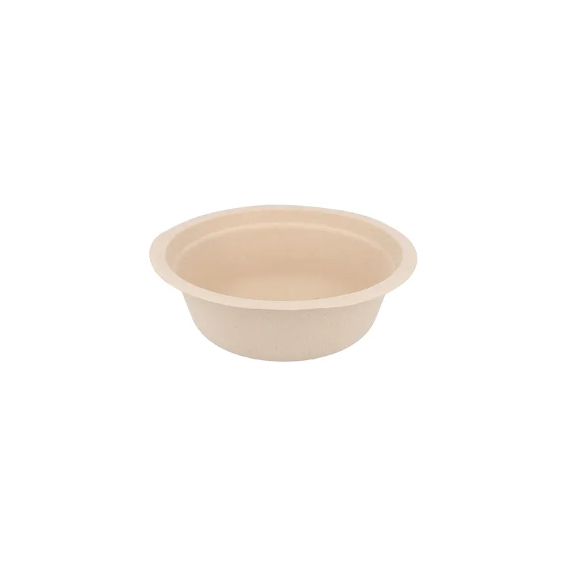 SALADIERS BIONIC 350 ML Ø 13,5x4,6 CM NATUREL BAGASSE (900 UNITÉ)