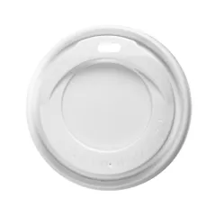 COUVERCLES HAUTS POUR GOBELETS 240 ML BLANC PS (1000 UNITÉ)