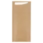 SACS COUVERTS + SERV. AIRLAID BLANC