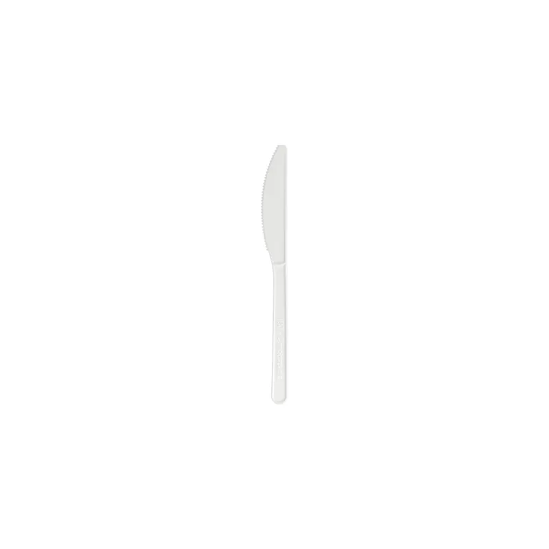COUTEAUX 18 CM BLANC CPLA (1000 UNITÉ) COUTEAUX 18 CM BLANC CPLA (1000 UNITÉ)