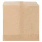 SACHET POUR FRITURES 34 G/M2 12x12 CM NATUREL PARCH.INGRAISSABLE (1000 UNITÉ) SACHET POUR FRITURES