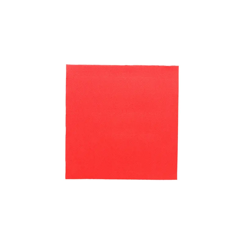 SERVIETTES ECOLABEL DOUBLE POINT  18 G/M2 39x39 CM ROUGE OUATE (1200 UNITÉ)