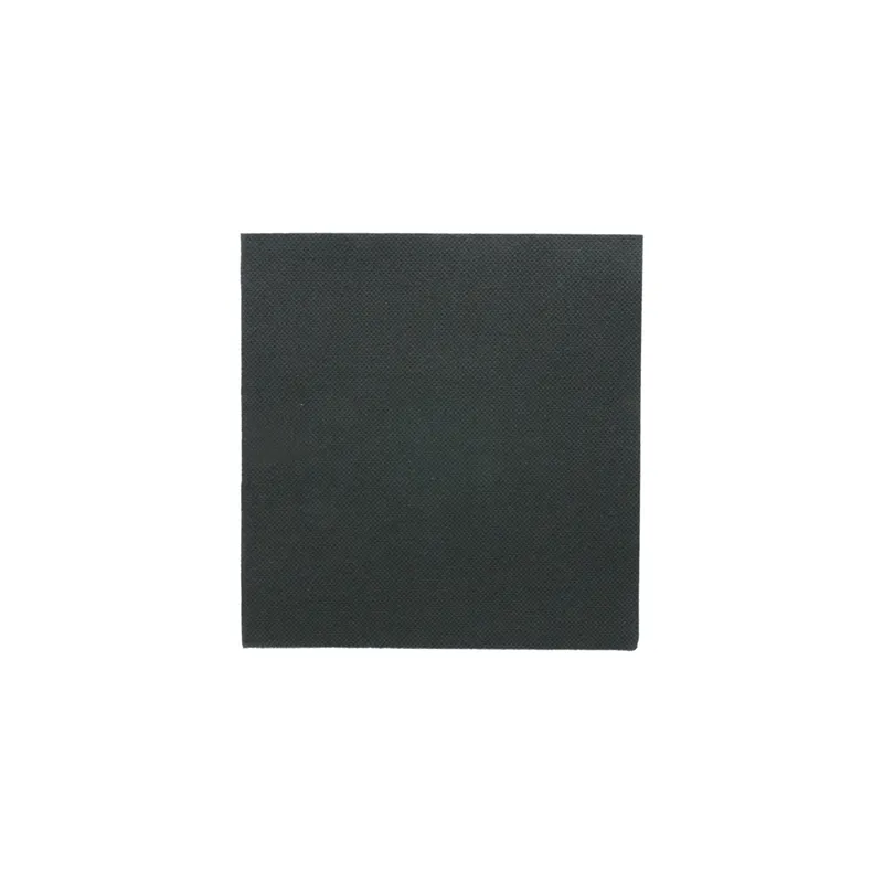 SERVIETTES ECOLABEL DOUBLE POINT  18 G/M2 33x33 CM NOIR OUATE (1200 UNITÉ)