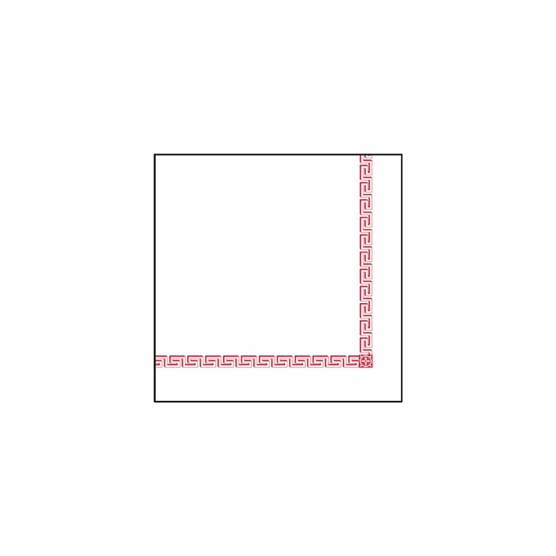 SERVIETTES 'GRECA' 45 G/M2 40x40 CM BLANC AIRLAID (700 UNITÉ) SERVIETTES 'GRECA' 45 G/M2 40x40 CM BLANC AIRLAID (700 UNITÉ)