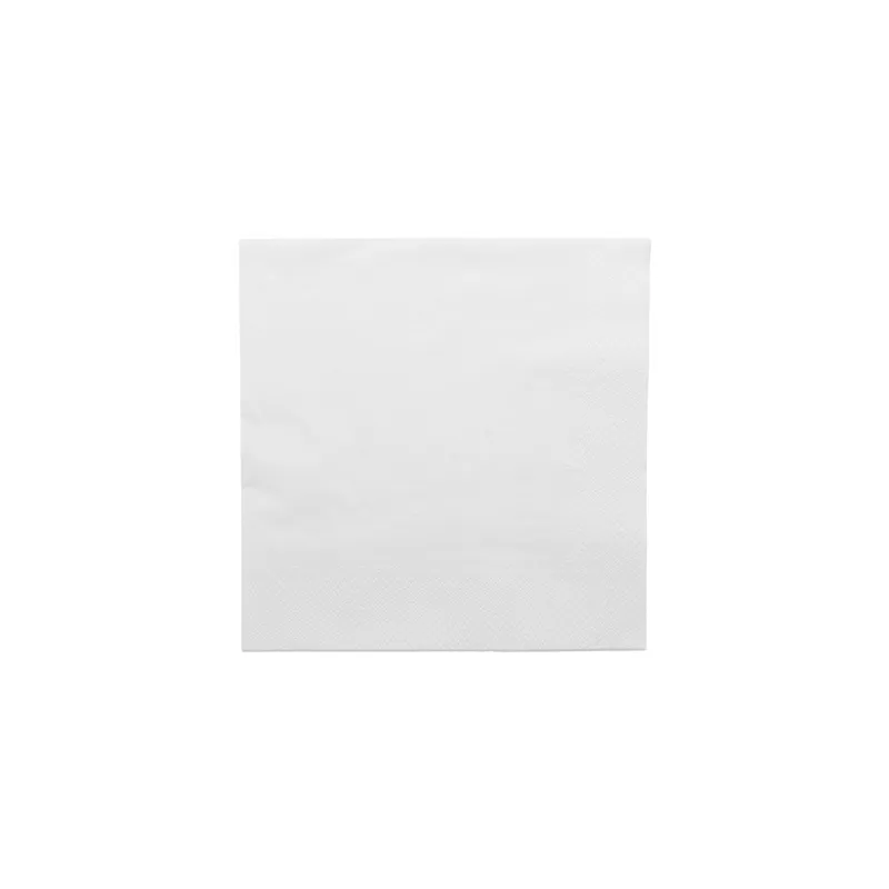 SERVIETTES 3 PLIS  17 G/M2 40x40 CM BLANC OUATE (1000 UNITÉ)