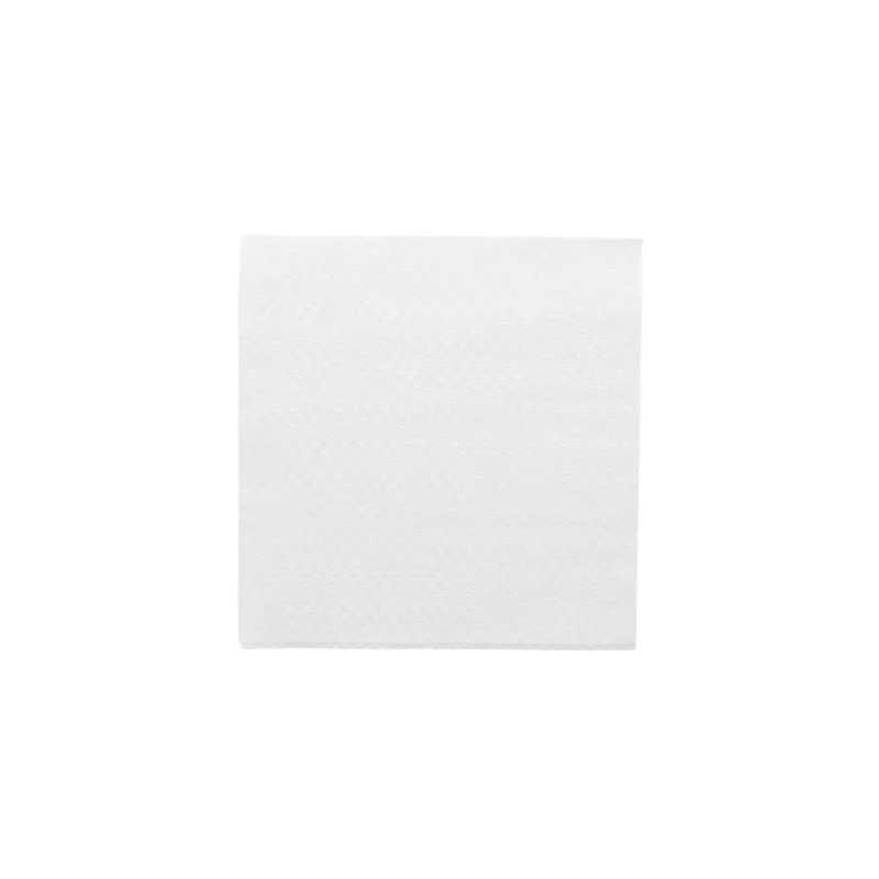 SERVIETTES ECOLABEL 1 PLI  20 G/M2 33x33 CM BLANC OUATE (3000 UNITÉ)