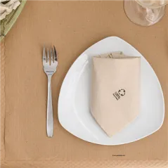 SERVIETTES ECOLABEL 2 PLIS