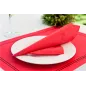 SERVIETTES ECOLABEL 2 PLIS 18 G/M2 39x39 CM ROUGE OUATE (1600 UNITÉ) SERVIETTES ECOLABEL 2 PLIS