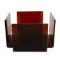 DISTRIBUTEUR SERVIETTES 11x11x10,8 CM MARRON METACRYLATE (2 UNITÉ) DISTRIBUTEUR SERVIETTES