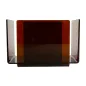 DISTRIBUTEUR SERVIETTES 17,5x17,5x11 CM MARRON METACRYLATE (1 UNITÉ) DISTRIBUTEUR SERVIETTES