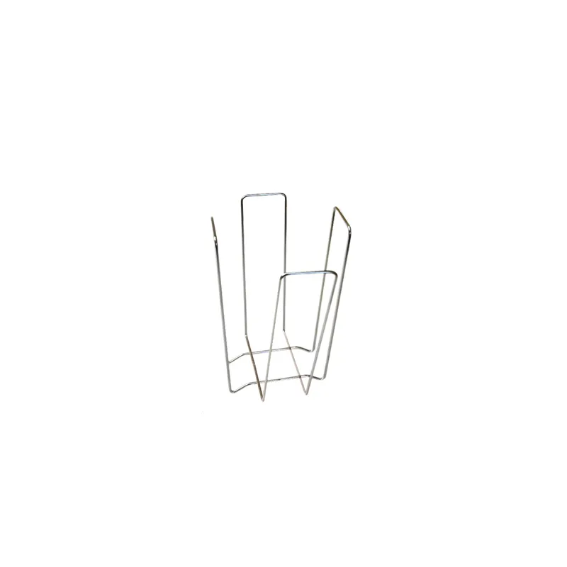DISTRIBUTEUR SERVIETTES  18x18x19,4 CM ARGENTE INOX (1 UNITÉ)