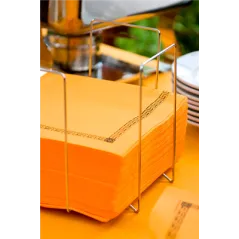 DISTRIBUTEUR SERVIETTES 18x18x19,4 CM ARGENTE INOX (1 UNITÉ)