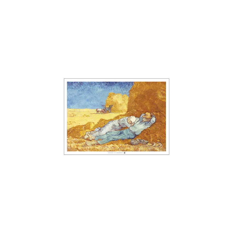 SETS DE TABLE OFFSET 'VAN GOGH' 70 G/M2 31x43 CM QUADRICHROMIE CELLULOSE (2000 UNITÉ)