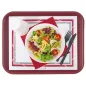 SETS DE TABLE POUR PLATEAUX 'SELF-SERVICE' 48 G/M2 25x31 CM BLANC CELLULOSE (2000 UNITÉ) SETS DE TABLE POUR PLATEAUX