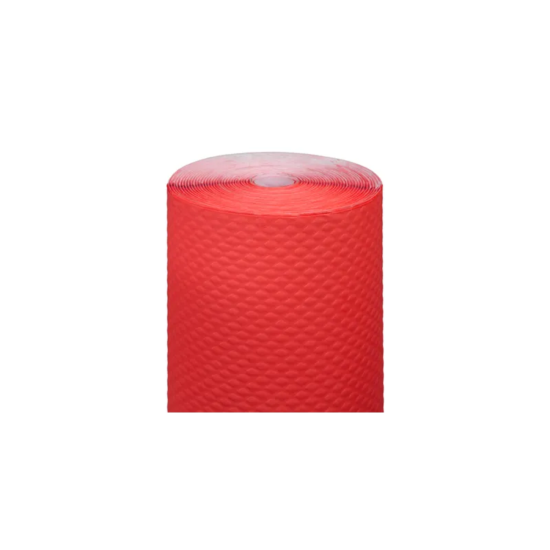 NAPPE EN ROULEAU  48 G/M2 1,20x100 M ROUGE CELLULOSE (4 UNITÉ)