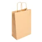 SACS SOS AVEC ANSES 80 G/M2 20+10x29 CM NATUREL KRAFT (250 UNITÉ) SACS SOS AVEC ANSES