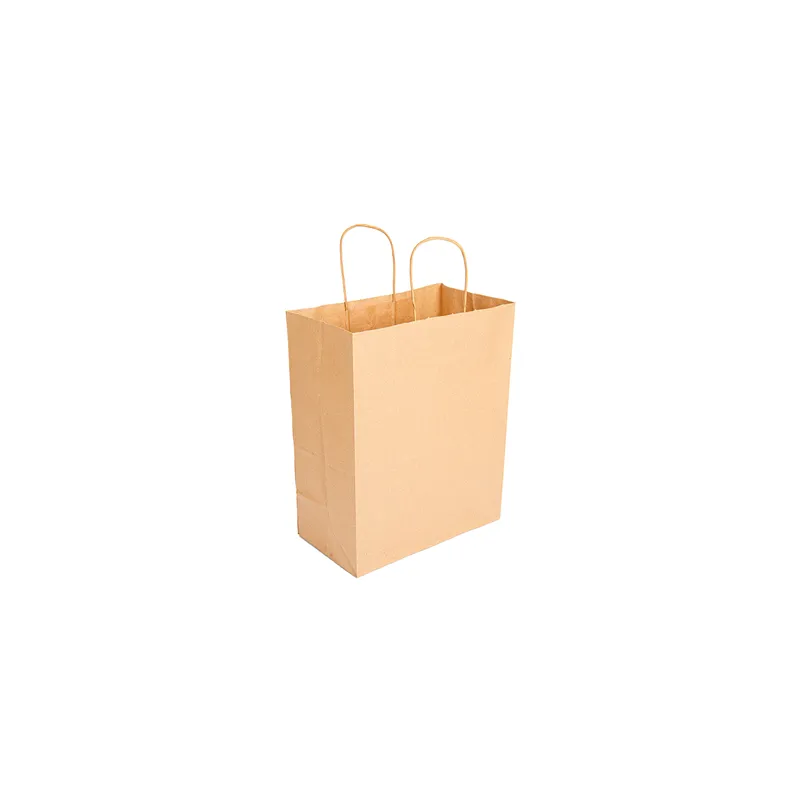 SACS SOS AVEC ANSES  80 G/M2 26+14x32 CM NATUREL KRAFT (250 UNITÉ)