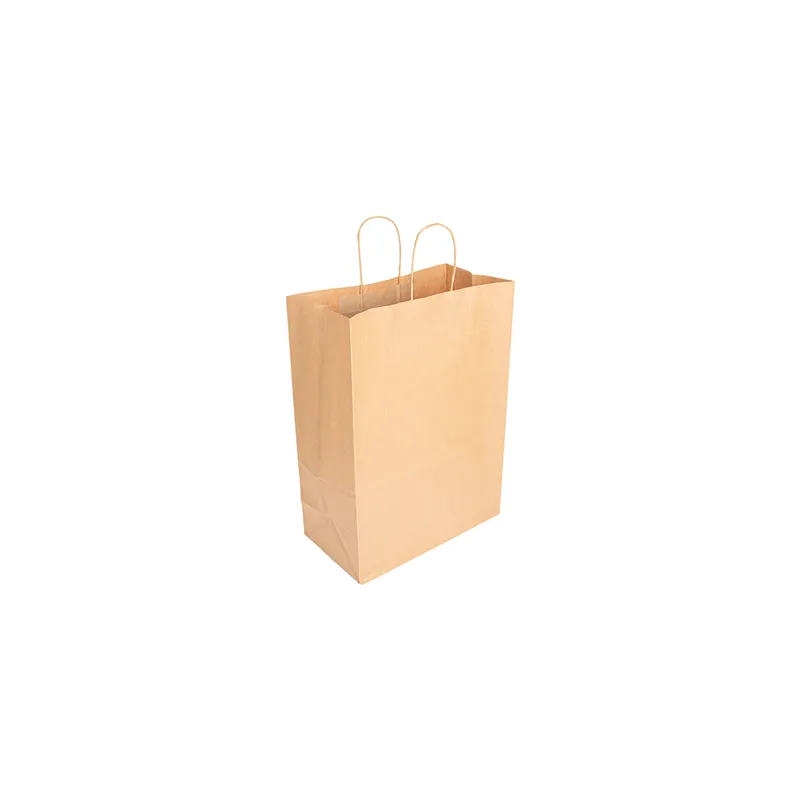SACS SOS AVEC ANSES  90 G/M2 32+16x43 CM NATUREL KRAFT (250 UNITÉ)