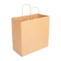 SACS SOS AVEC ANSES 90 G/M2 32+16x31 CM NATUREL KRAFT (250 UNITÉ) SACS SOS AVEC ANSES