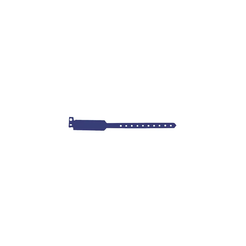 BRACELETS INVIOLABLES 25 CM BLEU PVC (100 UNITÉ) BRACELETS INVIOLABLES 25 CM BLEU PVC (100 UNITÉ)
