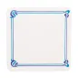 DESSOUS DE VERRE BLEU